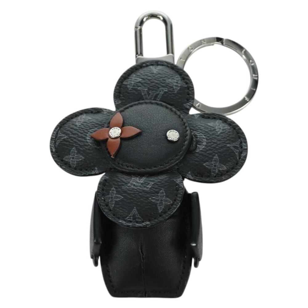 Louis Vuitton Monogram Eclipse Porte Cles De Vivienne Mp1998 Black Charm